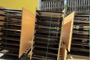Bundeswehrbetten Buche Dekor